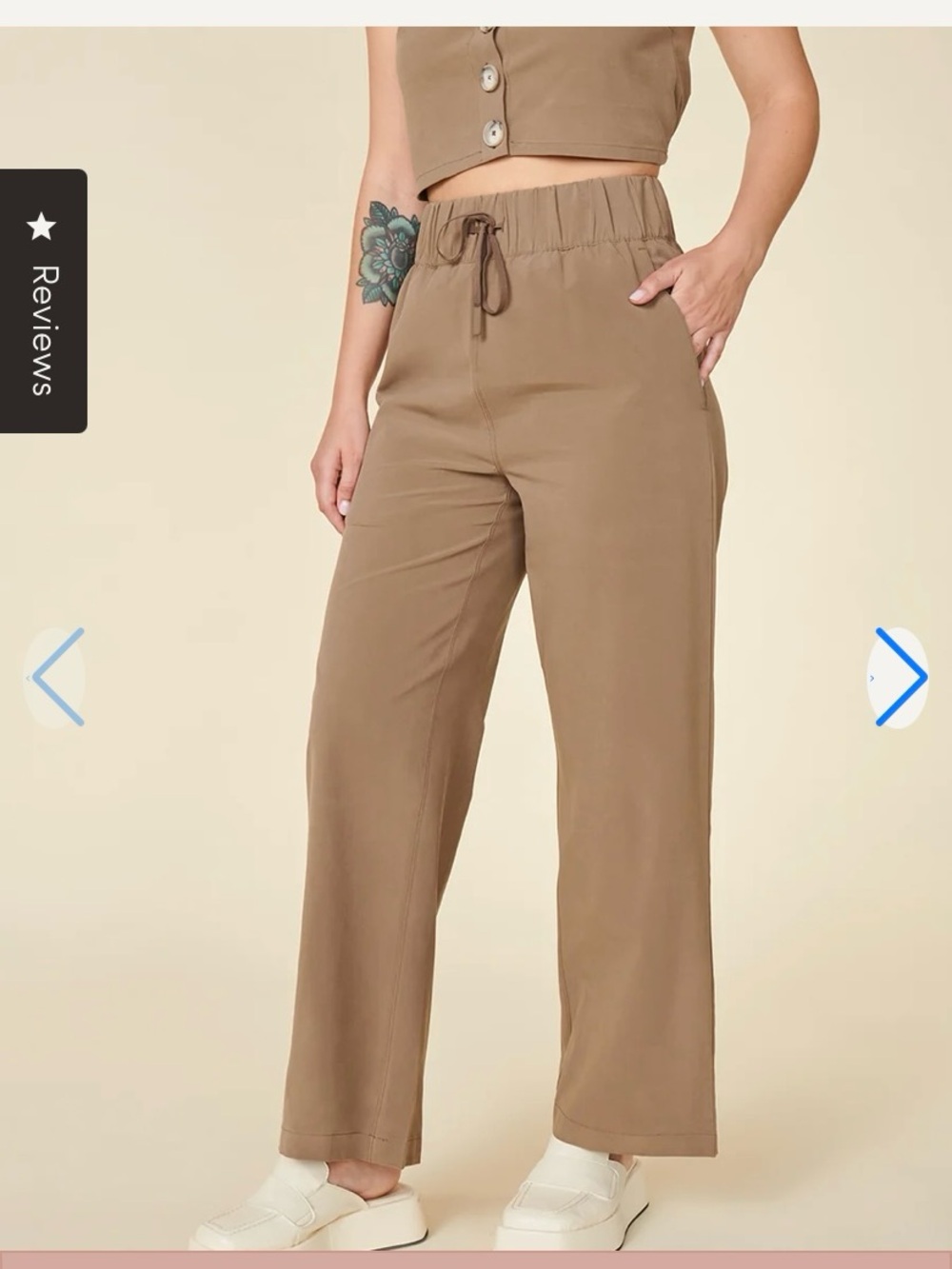 Wayre Cruiser Wide Leg Stretch Pant. Size Medium. Excellent condition.